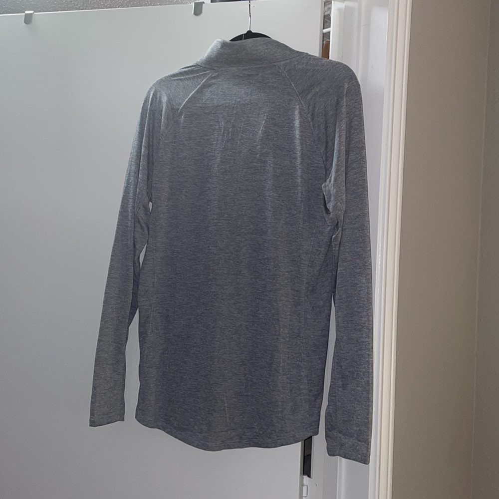 Gray quarterzip - Picture 3 of 3